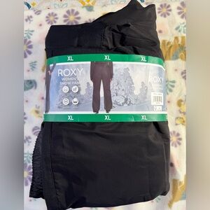 Roxy Women’s Softshell Snow Pants Black Size XL NWT